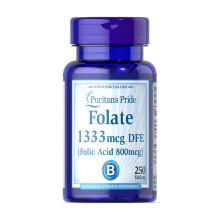 Folsäure 800 mcg 250 Tabletten Puritans Pride