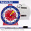 Early Learning Educational Teaching Clock with Moveable Hands and Magnetic Back. 4
