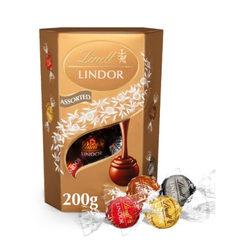 Lindt (Pack Of 2) Lindt Lindor Assorted Chocolate Truffles 200G
