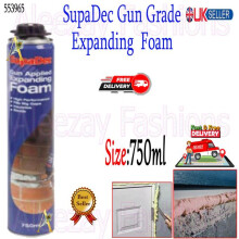 Gun Grade Expanding Foam Fills Big Gaps Insulates Bond Filler 750ml