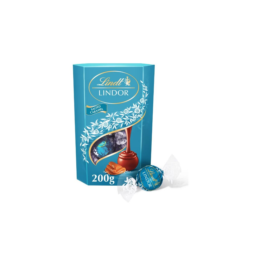 Lindt (Pack Of 2) Lindor Salted Caramel Truffles 200G