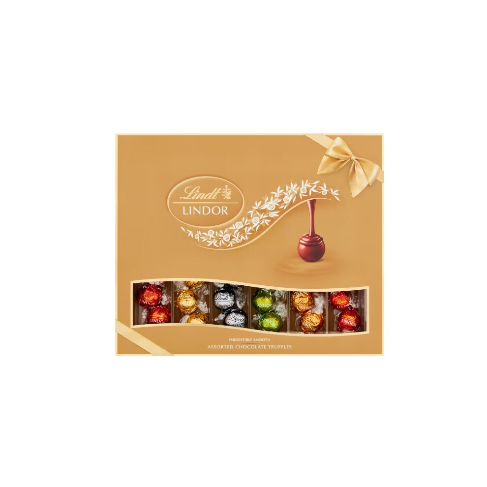 (Pack Of 4) Lindt Lindor Assorted Chocolate Truffles 525G