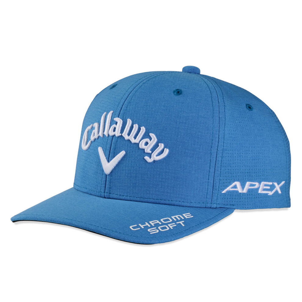 (One Size, Light Blue) Callaway Golf Mens TA Performance Pro 23 Wicking UV Protection Cap