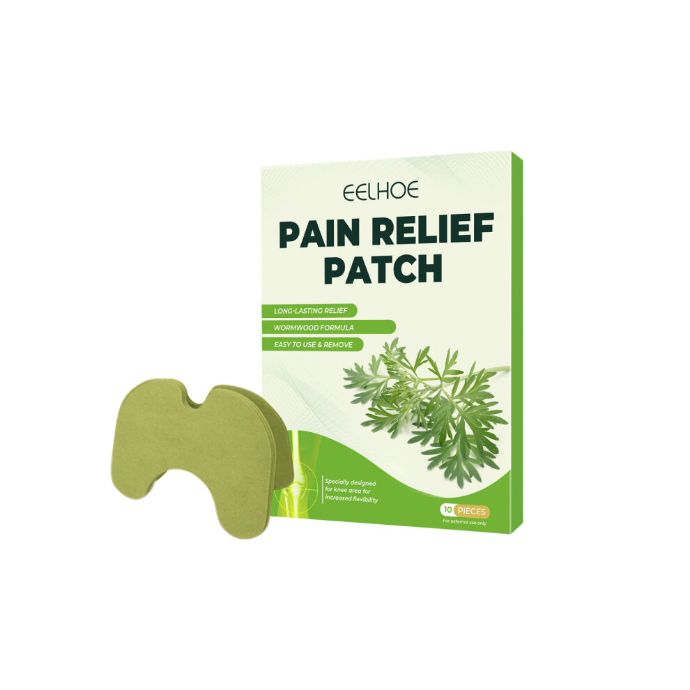 Gacloz Knee Patches Warming Herbal Heat Patches With Wormwood Extract For Knee Shoulder Neck Back
