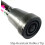 Black Floral Walking Cane 92cm 5