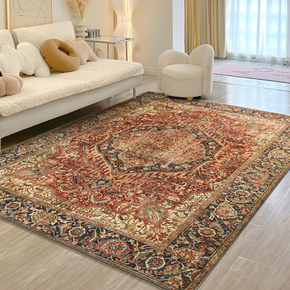 (120 x 170 cm (4 ft x 4 ft 9 in)- Small Area Rug/Carpet, Majestic) Extra Large Traditional Rugs Modern Carpet Doormat