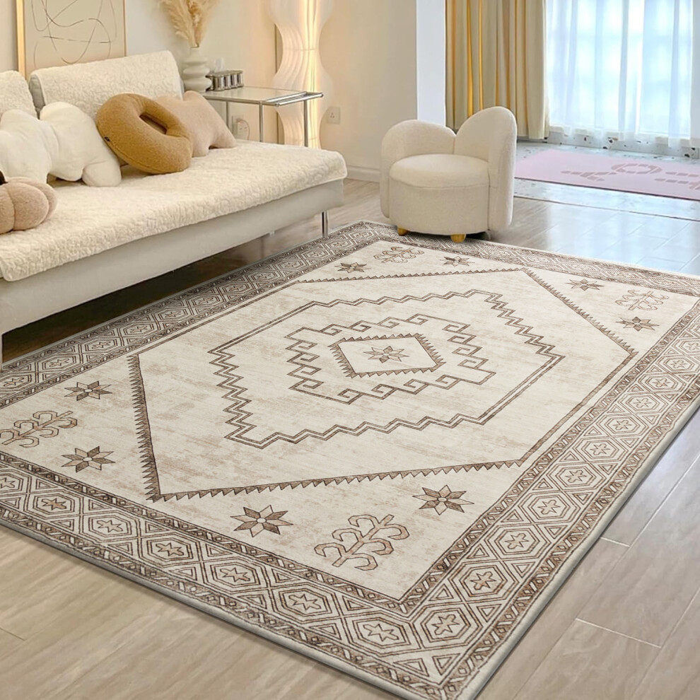 (120 x 170 cm (4 ft x 4 ft 9 in)- Small Area Rug/Carpet, Radiant) Extra Large Traditional Rugs Modern Carpet Doormat