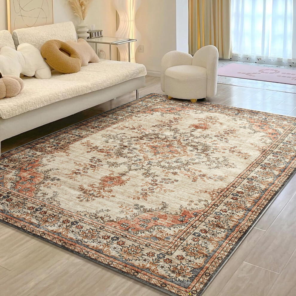 (120 x 170 cm (4 ft x 4 ft 9 in)- Small Area Rug/Carpet, Timeless) Extra Large Traditional Rugs Modern Carpet Doormat