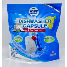 (100 Quantity) Dishwasher Tablets/Pods WOW PODS 5 in 1 Capsules