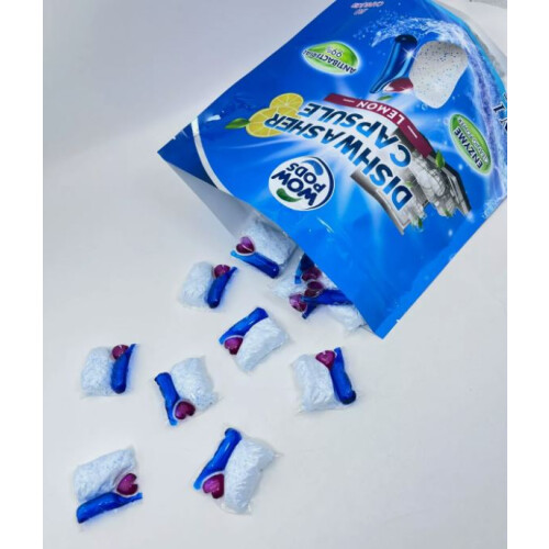 (150 Quantity) Dishwasher Tablets/Pods WOW PODS 5 in 1 Capsules 2