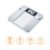 Beurer Analysewaage BG13 Glas 760.30 3