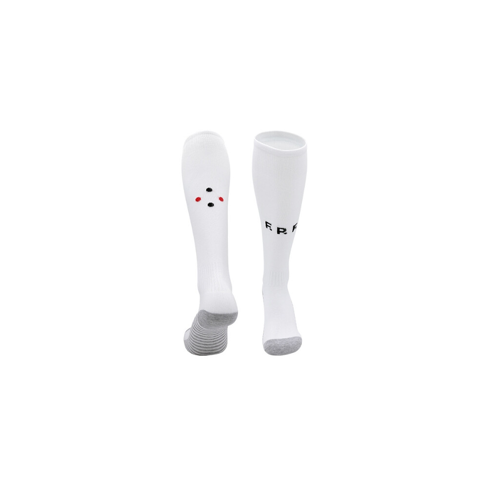 Photos - Football Kit )  Football Training Activewear Socks Non-slip Knee High Grip Soccer Socks for Kids Teens 2024(Portugal Away, Kids(EU 30-36)