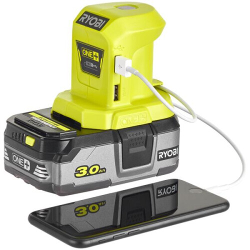 Ryobi Ryobi ONE+ USB Adapter 18V R18USB-0 (Tool Only) 2