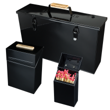 Valiant Ash Carrier and Pellet Box, Firelighter Tidy and Match Carrier