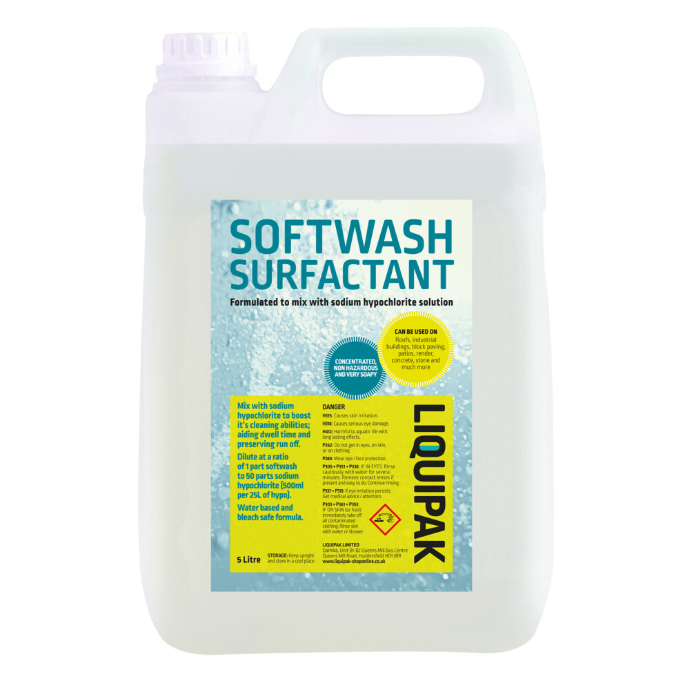 (5 Litres) SoftWash Surfactant Detergent