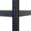 House of Home (Black) Metal Shelving 180cm 4