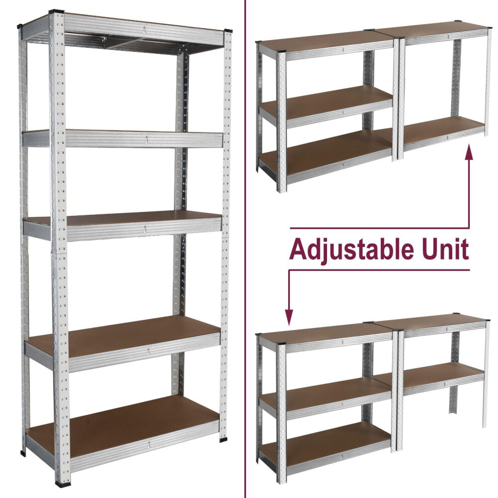 (Galvanised) Metal Shelving 180cm