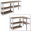 House of Home (Galvanised) Metal Shelving 180cm 5