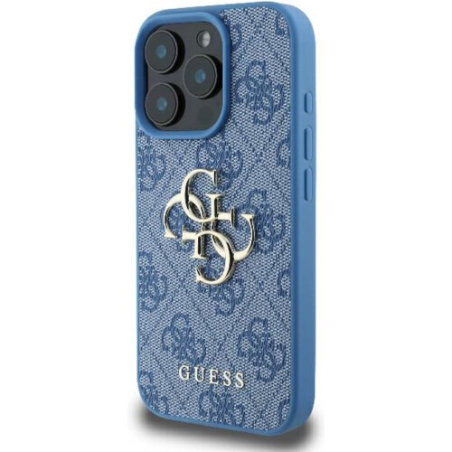 Guess Guess 4G Big Logo Case for iPhone 16 Pro Max 6.9" Blue 2