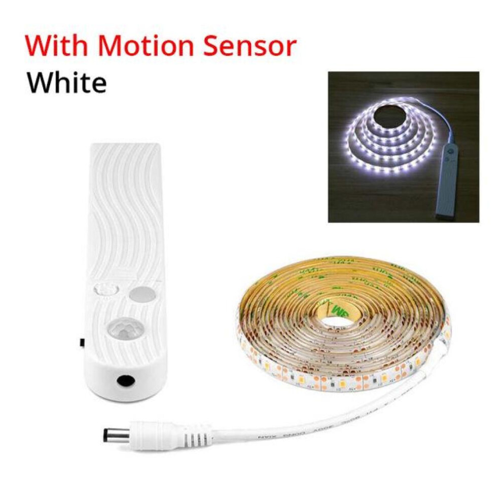 (white, 1m With Motion Sensor) Wireless Motion Sensor LED Strip lamp 1M 2M 3M USB LED Strips 5V waterproof