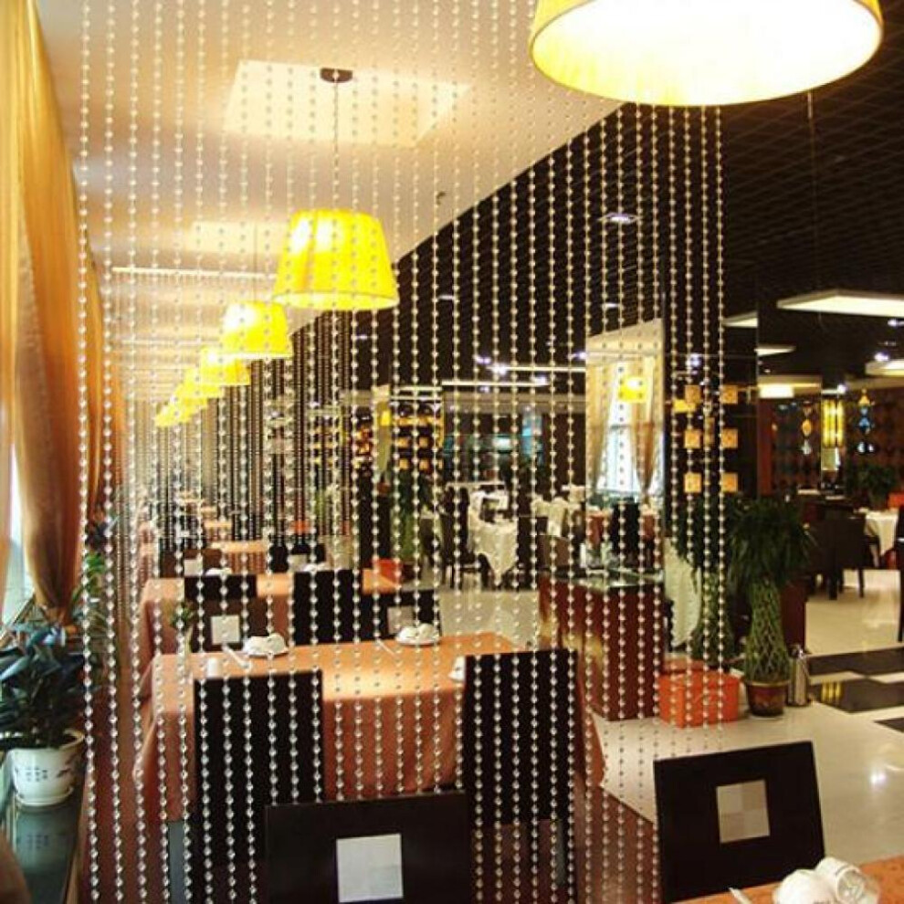 30 Meters Transparent Plastic Resin Beads Curtain Window Door Wedding Backdrop