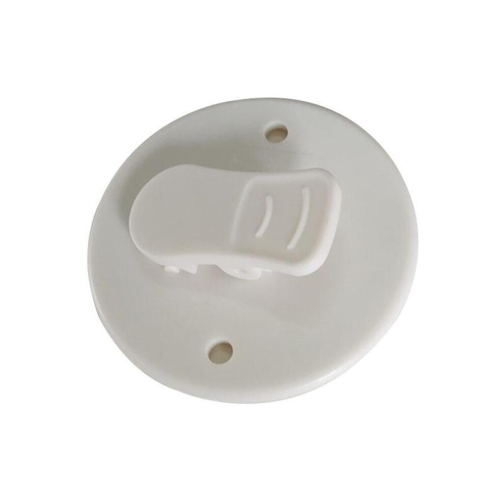 2Pcs Shower Curtain Clips Shower Windproof Anti Splash Guard Self Adhesive Curtain Clips Curtain Fixed Clip