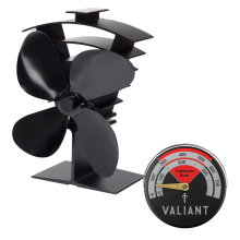 Valiant Premium IV Stove Fan and Magnetic Thermometer