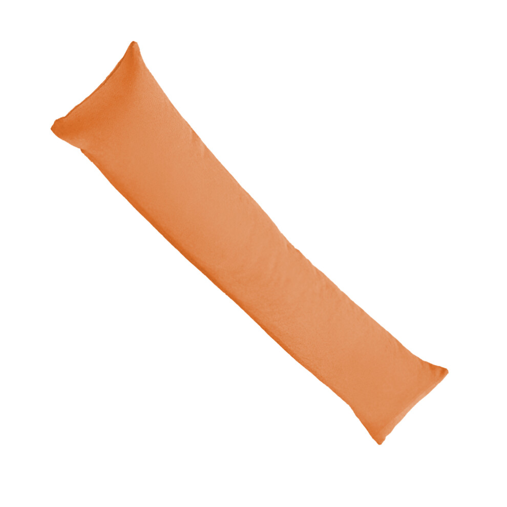 (Orange, Set of 2) Plain Fabric Draft Excluder for Doors, Windows