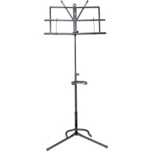 Music and Guitar Stand Combined Sheet Music & Guitar Stand Space Saving Design