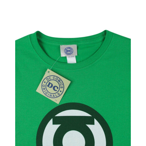 DC Comics (Large) DC Comics Short Sleeved T-Shirt (Womens Green) 2