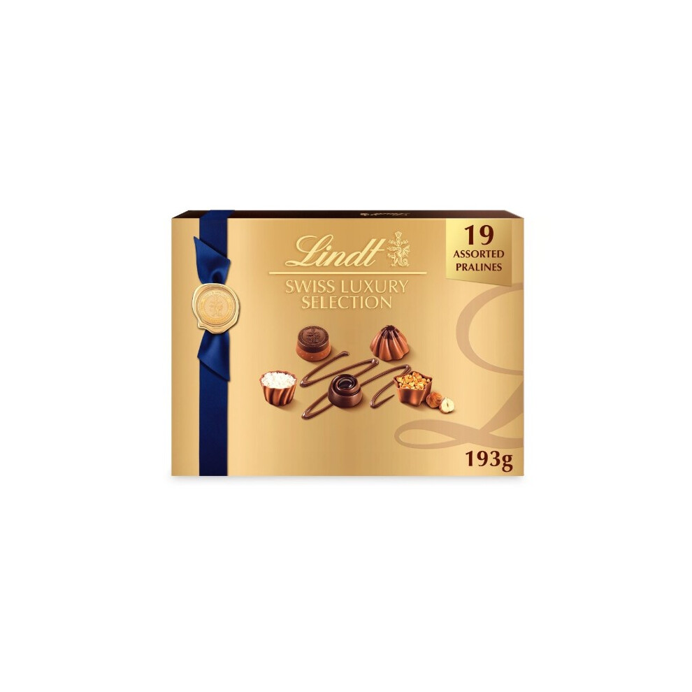 (Pack Of 4) Lindt Selection Assorted Chocolate Box 193G