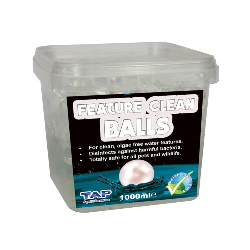 (1000ml) TAP Water Feature Clean Balls Treatment