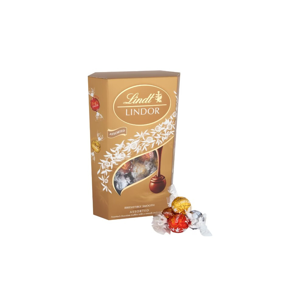 (Pack Of 2) Lindt Lindor Assorted Chocolate Carton 337G