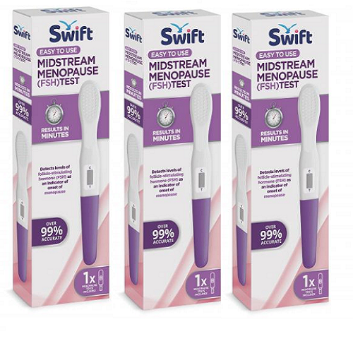 Swift Swift Midstream Menopause (FSH) Test At-Home Self Testing Kit 1pc  ( x3 Boxes) 2