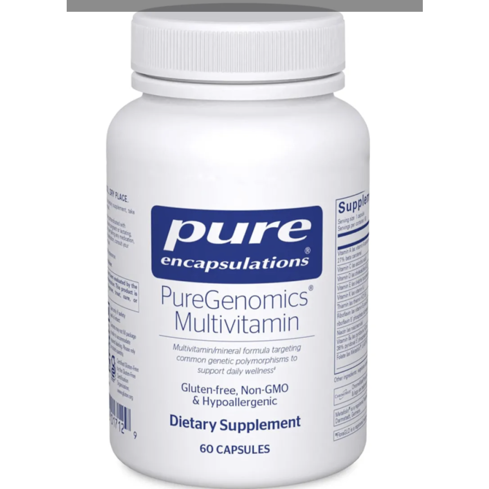 Pure Encapsulations PureGenomicsTM Multivitamin 60 caps