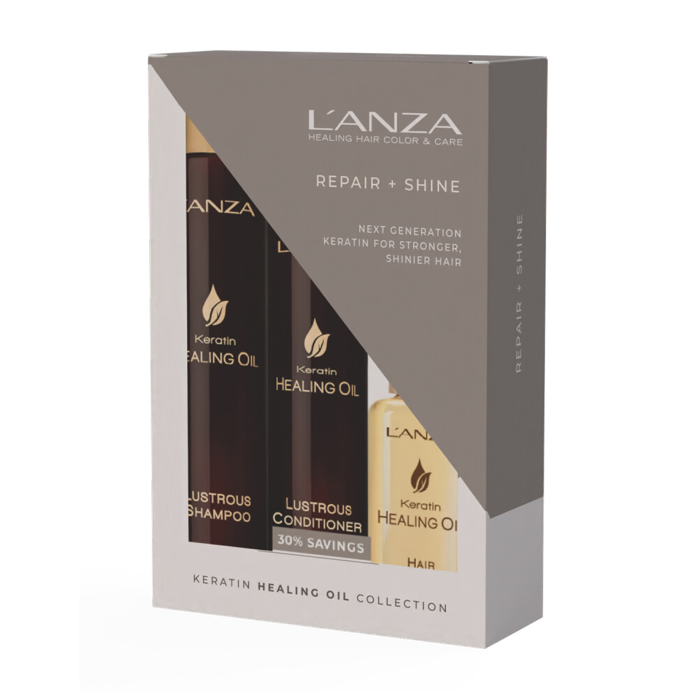 L'Anza Keratin Healing Oil 2024 Christmas Set