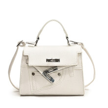 (White) And Chic Minimalist Kelly Bag For Women Fashionable Medium Size Shoulder Crossbody Bag Available In Multiple Colors