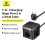 Baseus PowerCombo Cube Wandladegerät, 4000 W, 2x USB-A, 2x USB-C, 3x EU-Stecker 2