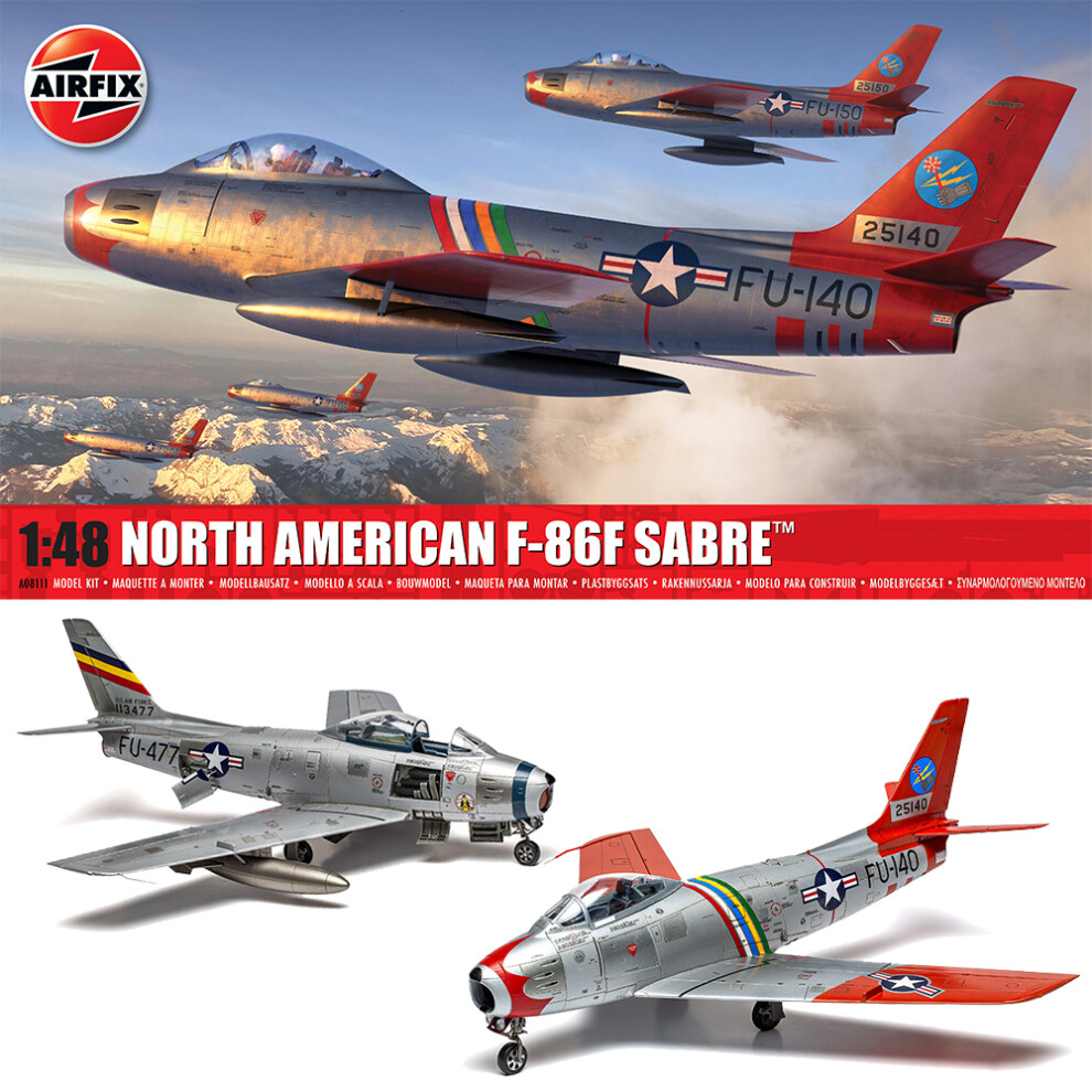 Airfix A08111 North American F-86F Sabre 1:48 Model Kit