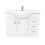 Dyon 1050mm Floor Standing 2 Door Basin Vanity Unit White 4