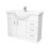 Dyon 1050mm Floor Standing 2 Door Basin Vanity Unit White 5
