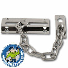Door Security Chain - Zinc Plated Finish - 100mm