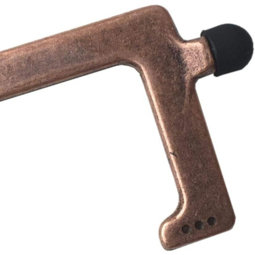 Copper Contactless Door Opener Key Tool, Touch Free 1