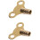 Radiator Bleed Key Clock Type Easy Grip Easigrip BRASS - Pack of 2 4