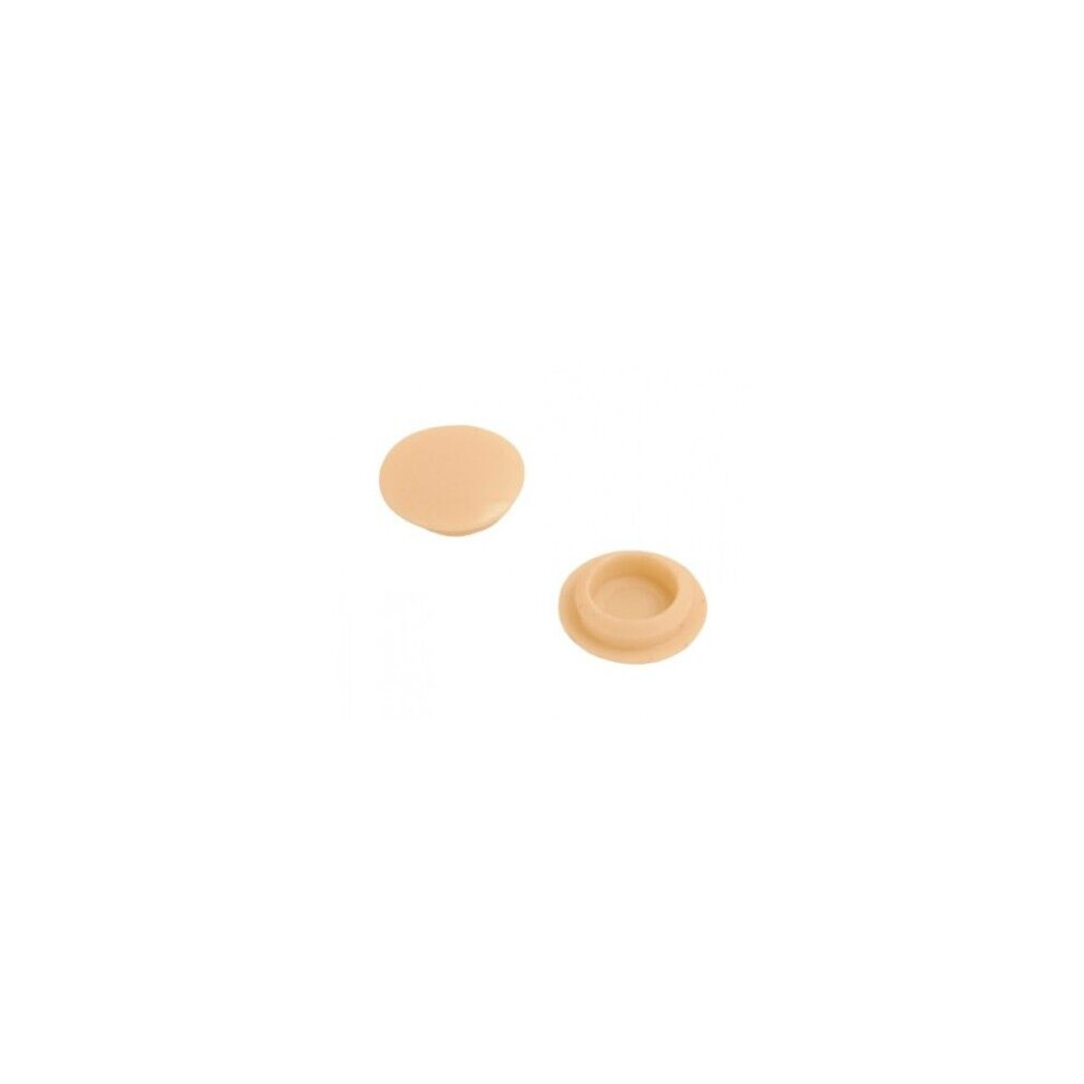 Screw Cover Cap Beige 10Mm Beige Pack Of 100 5057670004024