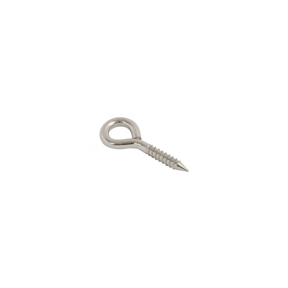 Steel Screw Eye 12Mm X 1.2Mm Bzp Steel Bzp Pack Of 100 5057670005267