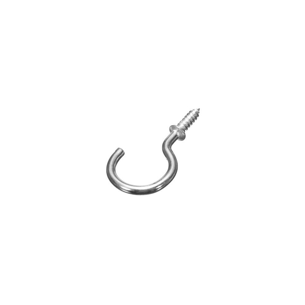 Cup Hooks, Shouldered 32Mm (1.1/4 Inch) Bzp Pack Of 100 5057670025968