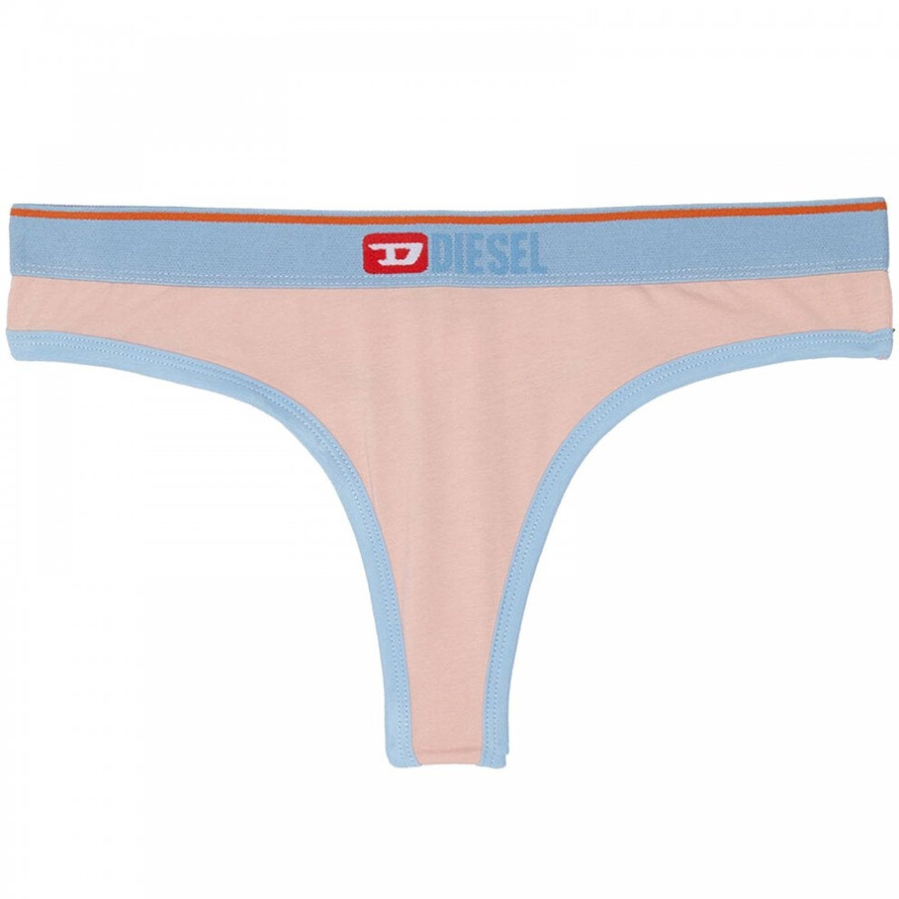 (S) Ufst Starsy Thong, Pink/Blue Trim