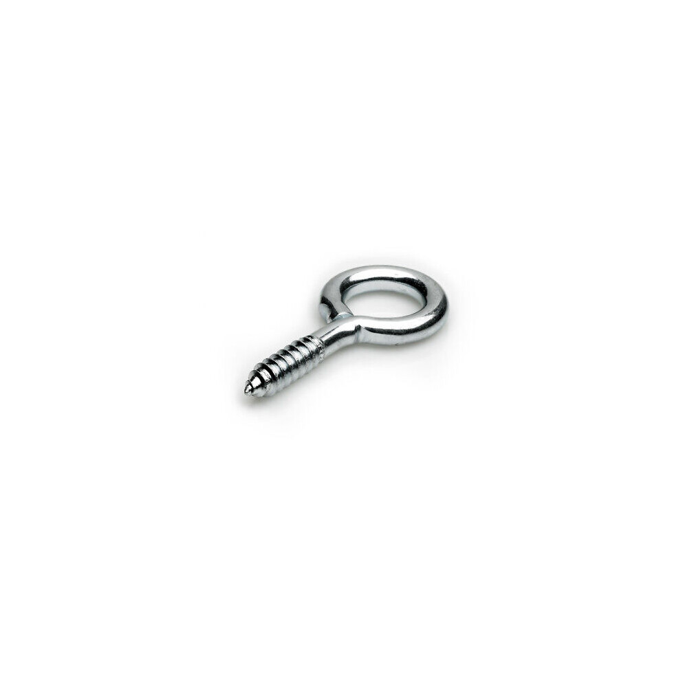 Steel Screw Eye 75X7.3mm Bzp Steel Bzp Pack Of 100 5057670025760
