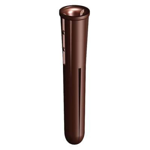Wallplug Brown 7mm x 37mm Plastic Wall Fixings Rawlplug Pack Of 100 1